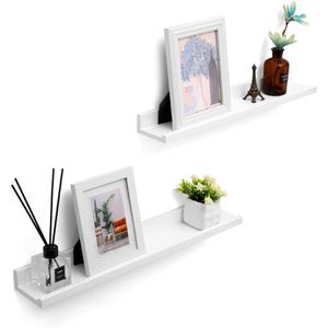 Produktbild für Wandregal Songmics LWS60WT, weiß