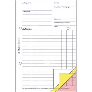 Produktbild für Auftragsbuch Herlitz 103, A5