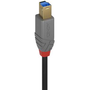 Produktbild für USB-Kabel Lindy 36741 Anthra Line, USB 3.0, 1 m