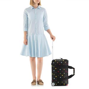 Produktbild für Reisetasche Reisenthel Allrounder Trolley, dots, 49 cm