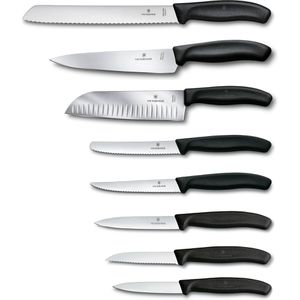 Produktbild für Messerset Victorinox Swiss Classic, mit Messerblock