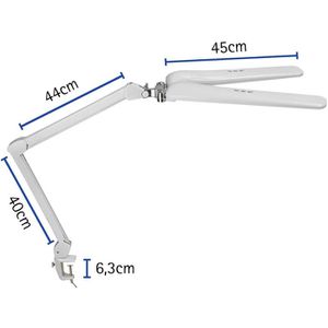 Produktbild für Schreibtischlampe Maul Maulcraft duo, weiß, LED, dimmbar