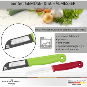 Produktbild für Gemüsemesser Schwertkrone BS02601, Set