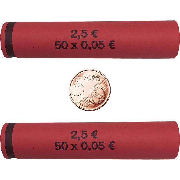 Münzhülsen 5 Cent Betec 3704 für Rollgeld 80 Stück – Böttcher AG