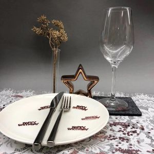 Produktbild für Konfetti Oblique-Unique 395, Happy Birthday, aus Kunststoff
