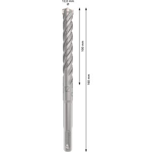 Produktbild für Bohrer Bosch PRO SDS plus-5X Hammerbohrer, SDS+