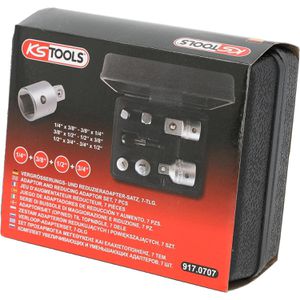 Produktbild für Stecknuss-Adapter KS-Tools 917.0707, Set