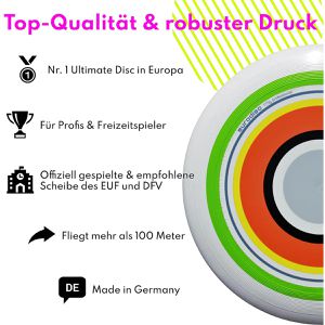 Produktbild für Wurfscheibe eurodisc Ultimate Spring