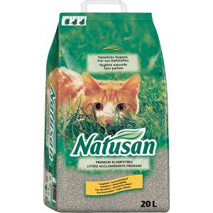 Produktbild für Katzenstreu Natusan Premium Klumpstreu, aus Ton