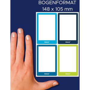 Produktbild für Buchetiketten Zweckform SCHOOL8G