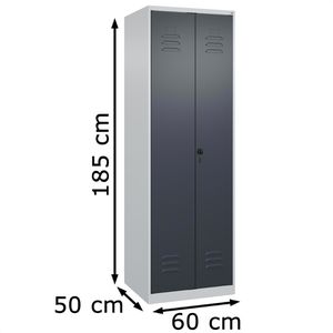 Produktbild für Mehrzweckschrank CP-Möbel Classic Plus abschließbar, anthrazit