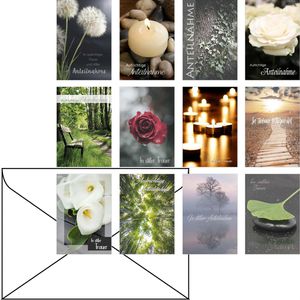 Trauerkarten Böttcher-AG 20848, sortiert