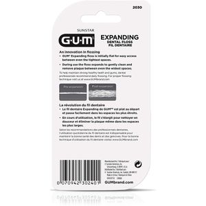 Produktbild für Zahnseide GUM Expanding Floss, gewachst