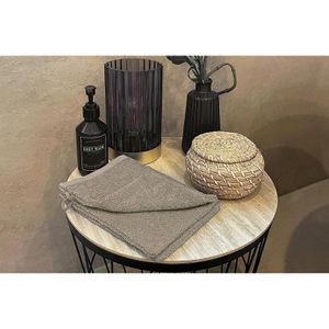 Produktbild für Waschlappen Zollner Elba II, fango, 16 x 21 cm