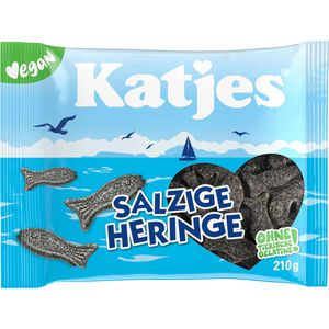 Lakritz Katjes Salzige Heringe, würzig & gesalzen