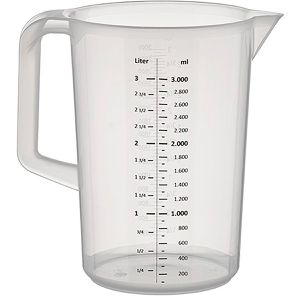 Produktbild für Messbecher APS Pro 30049, aus Kunststoff