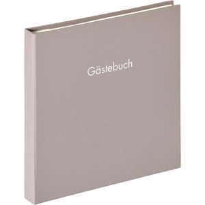 Produktbild für Gästebuch walther-design GB-206-X Fun, grau