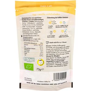 Produktbild für Getränkepulver Koawach Milchshake Vanille, BIO