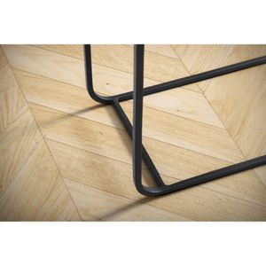 Produktbild für Blumenständer Wohnling WL6.747, schwarz / gold