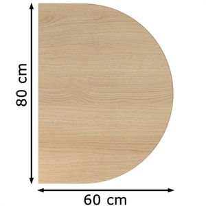 Produktbild für Tischplatte Hammerbacher KA60