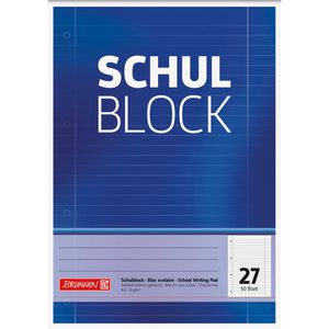 Produktbild für Briefblock Brunnen 1052527 Schulblock, A4