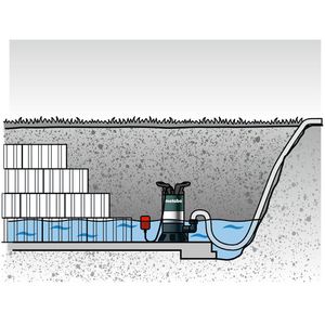 Produktbild für Schmutzwasserpumpe Metabo PS 7500 S, 450 W