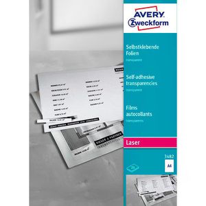 Produktbild für Kopierfolien Zweckform 3482, A4, klar matt