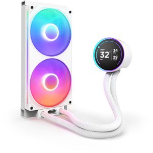 CPU-Kühler NZXT Kraken Elite 280 RGB, RL-KR28E-W2, PWM