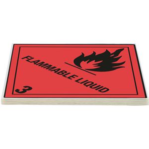 Produktbild für Gefahrgutaufkleber Boxlab Placard, Klasse 3