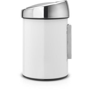 Produktbild für Mülleimer Brabantia 364488 Touch Bin, weiß