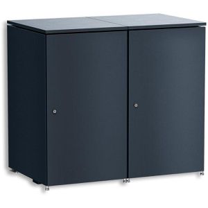 Mülltonnenbox Metzler MTB25C-AN-2X, Metall