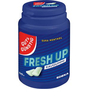 Produktbild für Kaugummis Gut&amp;Günstig Fresh Up Euca &amp; Menthol