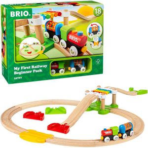 Produktbild für Spielzeugeisenbahn BRIO Mein erstes Bahn Spiel Set