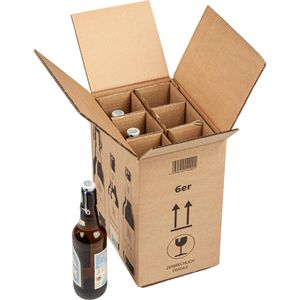 Produktbild für Flaschenkarton Smartboxpro Bierkarton, 5 Stück