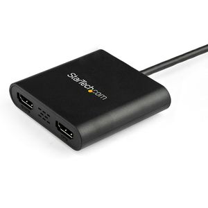 Produktbild für USB-Adapter StarTech USB32HD2, Dual Splitter