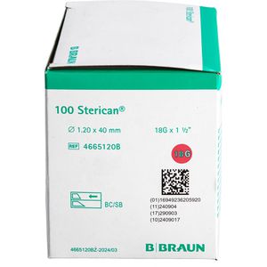 Produktbild für Kanülen B.Braun Sterican, 100 Stück