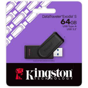 Produktbild für USB-Stick Kingston DataTraveler Exodia S, 64 GB