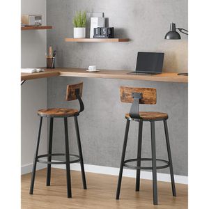 Produktbild für Barhocker Vasagle LBC026B01V1, mit Lehne