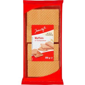 Waffeln JedenTag Vanille, Waffelschnitten