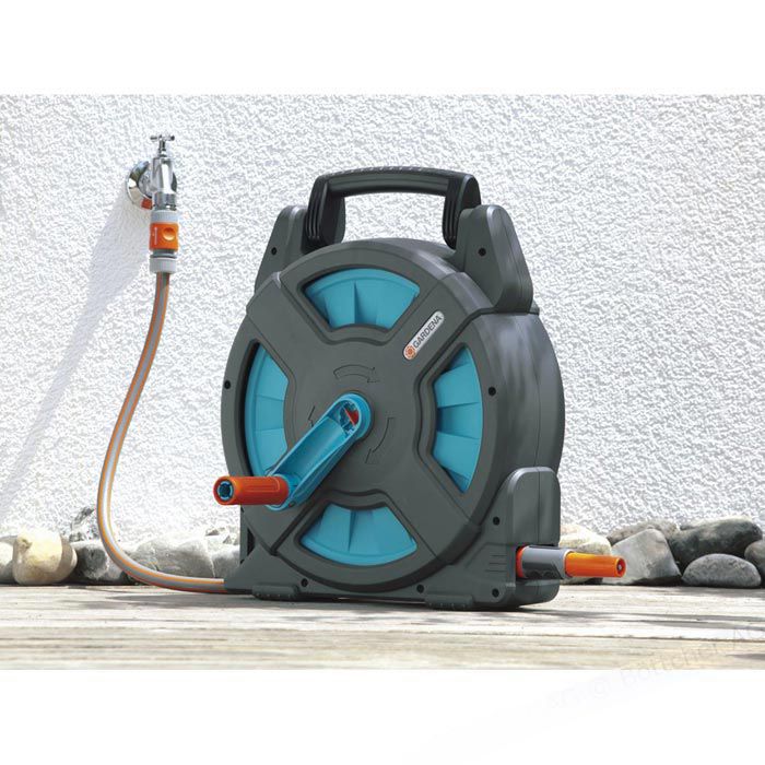 Gardena Schlauchbox Classic 15 Set, 15 m Schlauchlänge und 1,5 m