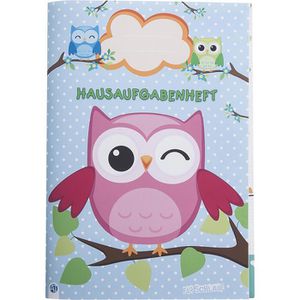 Hausaufgabenheft Trötsch Eulen, 201524, A5