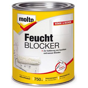 Isolierfarbe Molto Feucht Blocker, 0,75l