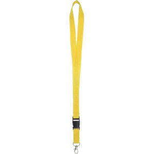 Produktbild für Schlüsselband Karteo gelb, Textil