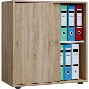 Schiebetürenschrank VCM Lona L, Holz