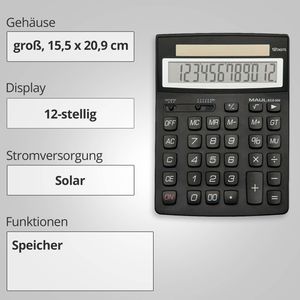 Produktbild für Taschenrechner Maul ECO 950, Recycling
