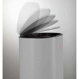 Produktbild für Mülleimer Wesco Multi Collector 2, grey matt