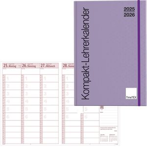 Produktbild für Lehrerkalender TimeTex 10757, Kompakt, Schuljahr 2025/2026
