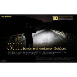 Produktbild für Taschenlampe Nitecore Tiki LE, LED, aufladbar