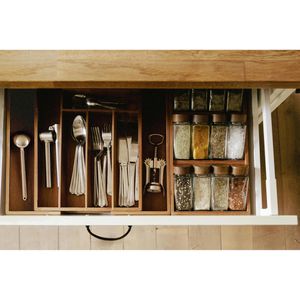 Produktbild für Gewürzregal Wenko 54950100, braun, mit 3 Fächern