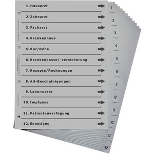 Produktbild für Versicherungsregister europrotokoll A4, 1-12